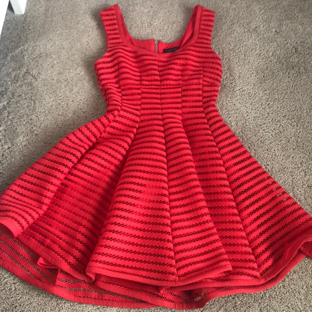 Red dress - Topshop